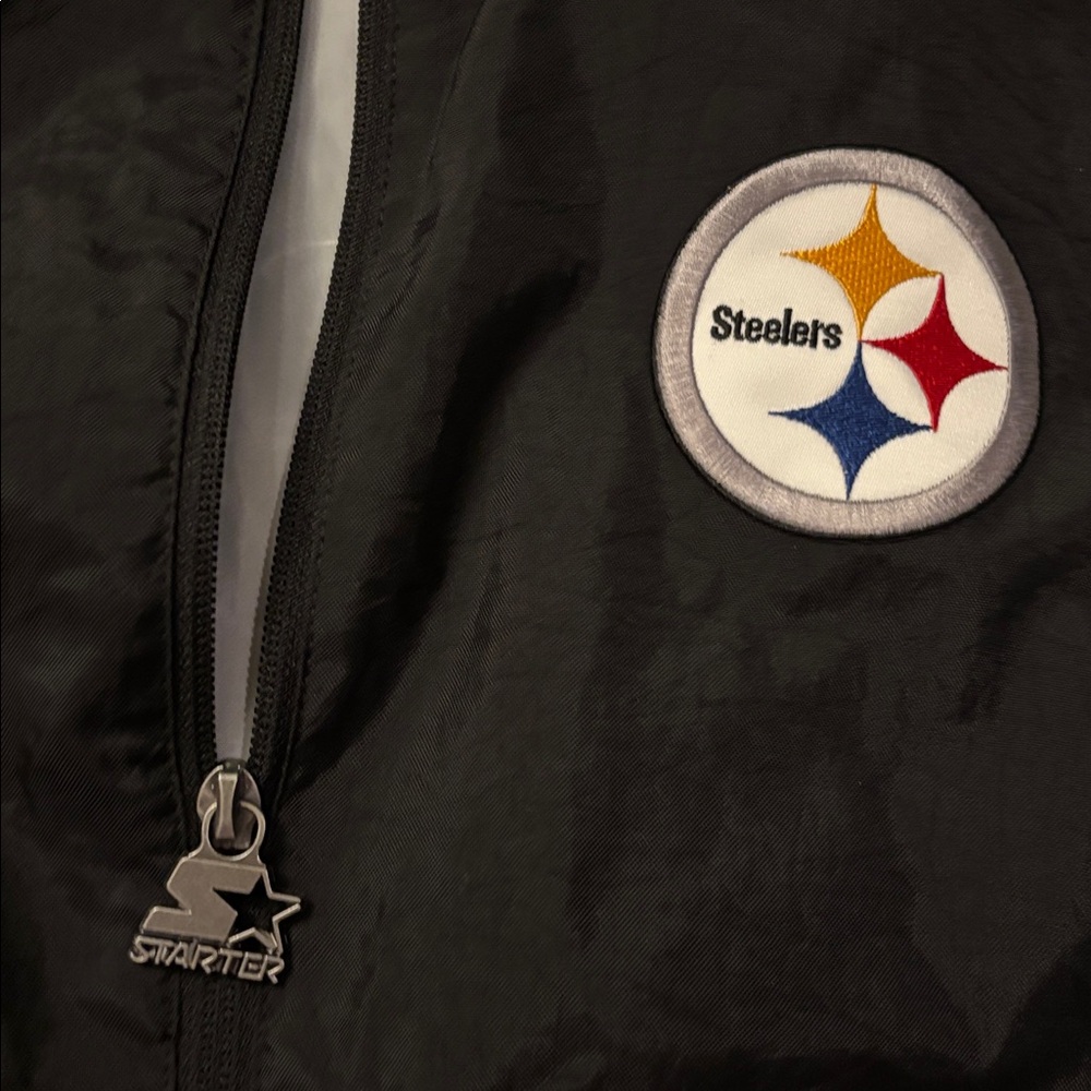 Pittsburgh Steelers Jacket Mens XL Starter, new with tags - Picture 6 of 8